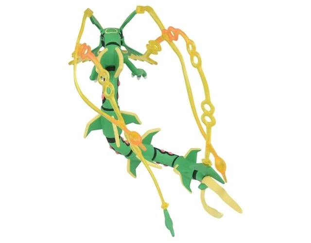 Alt view image 4 of 7 - Monster Collection Pokemon Mega Rayquaza Mini Figure US Import Fees Included