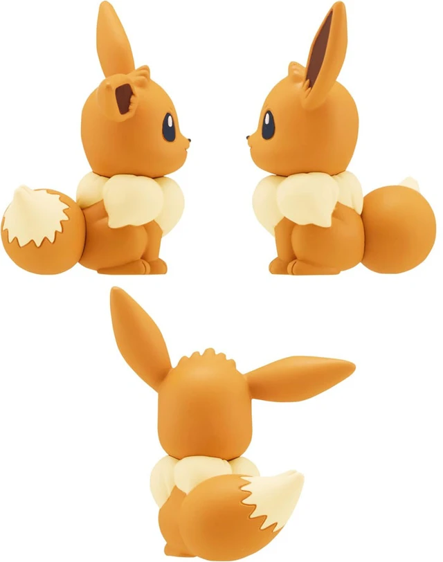 Alt view image 3 of 3 - Moncolle Pokemon MS-02 Eevee Figure US Import Fees Included