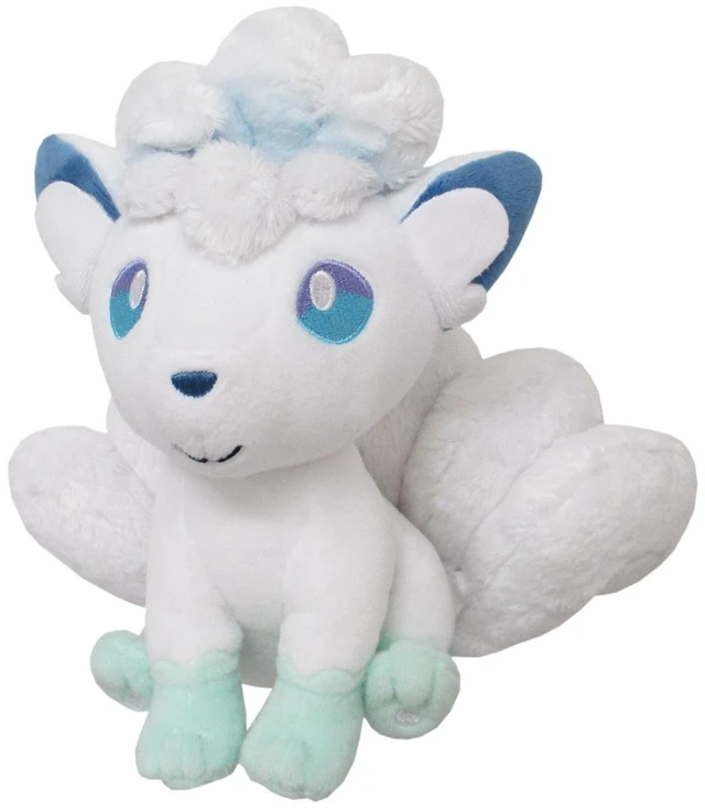 Main image of Pokemon Vulpix S Alolan Form Plush US Import Fees Included
