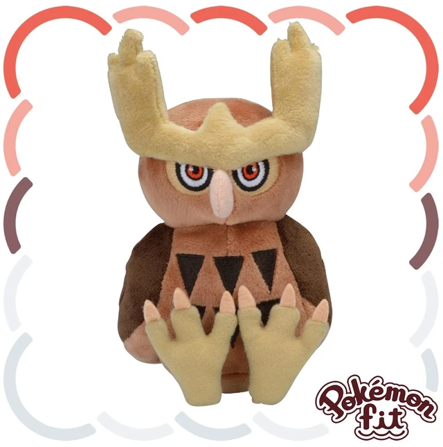 Main image of Pokemon fit Noctowl 164 Plush US Import Fees Included