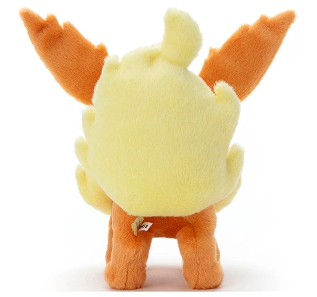 Alt view image 3 of 3 - Pokemon Flareon I Choose You! Plush US Import Fees Included