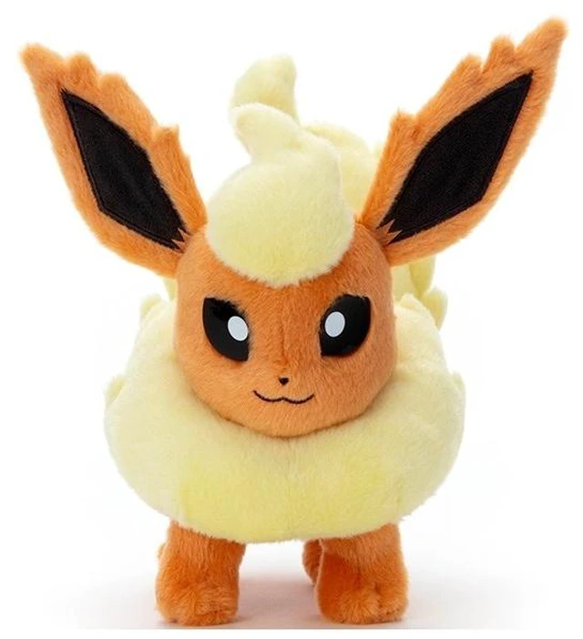 Main image of Pokemon Flareon I Choose You! Plush US Import Fees Included