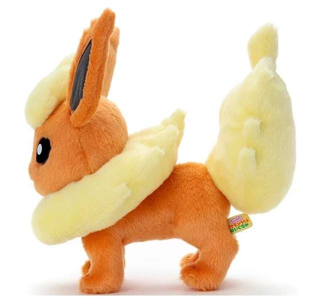 Alt view image 2 of 3 - Pokemon Flareon I Choose You! Plush US Import Fees Included