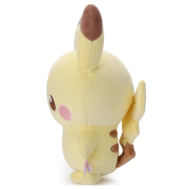 Alt view image 3 of 4 - Poke Peace Pokemon Pikachu Mocchi-Mocchi-Style Plush US Import Fees Included