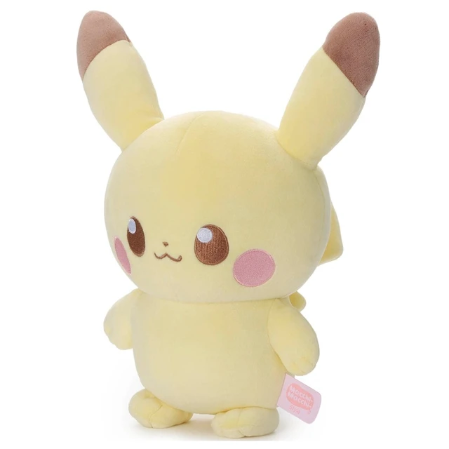 Alt view image 2 of 4 - Poke Peace Pokemon Pikachu Mocchi-Mocchi-Style Plush US Import Fees Included