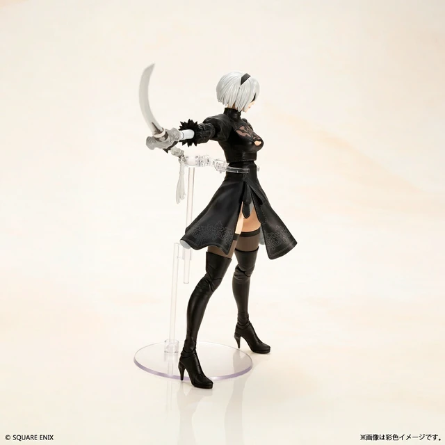 Alt view image 4 of 7 - Japan Square Enix NieR:Automata 2B (YoRHa No. 2 Type B) Model Kit US DUTY PAID