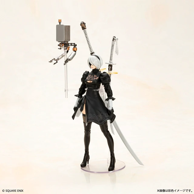 Alt view image 2 of 7 - Japan Square Enix NieR:Automata 2B (YoRHa No. 2 Type B) Model Kit US DUTY PAID