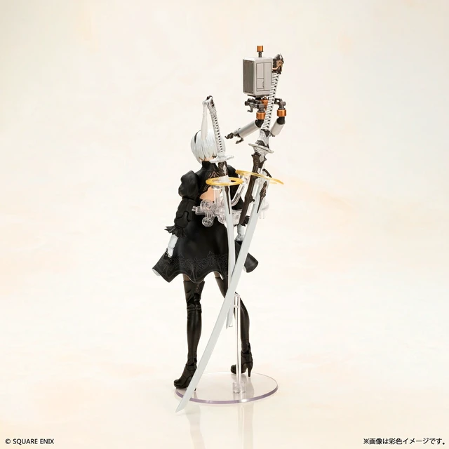 Alt view image 3 of 7 - Japan Square Enix NieR:Automata 2B (YoRHa No. 2 Type B) Model Kit US DUTY PAID
