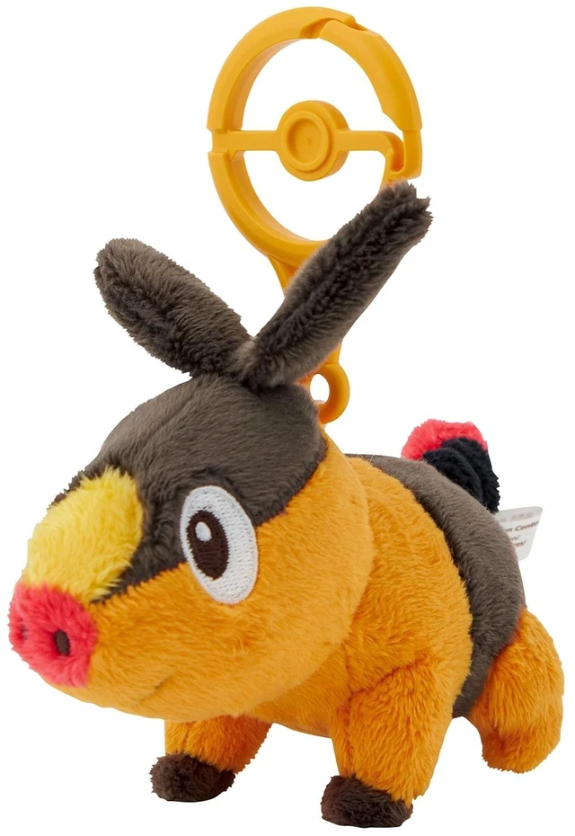 Main image of Japan Pokemon Tepig with Carabiner Mascot US Import Fees Included