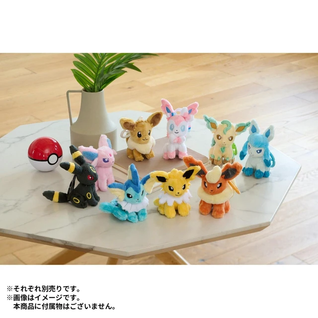 Alt view image 6 of 6 - Japan Pokemon Sylveon with Carabiner Plush Keychain US Import Fees Included