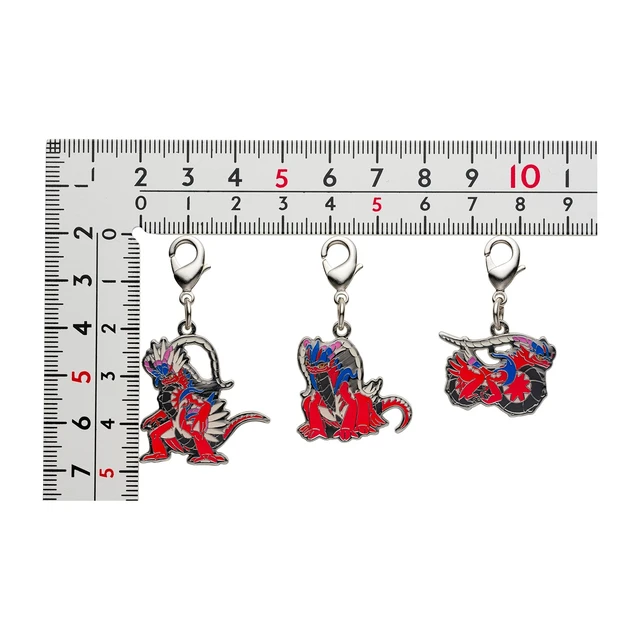 Alt view image 2 of 2 - Japan Pokemon National Pokedex Metal Charm 1007 US Import Fees Included