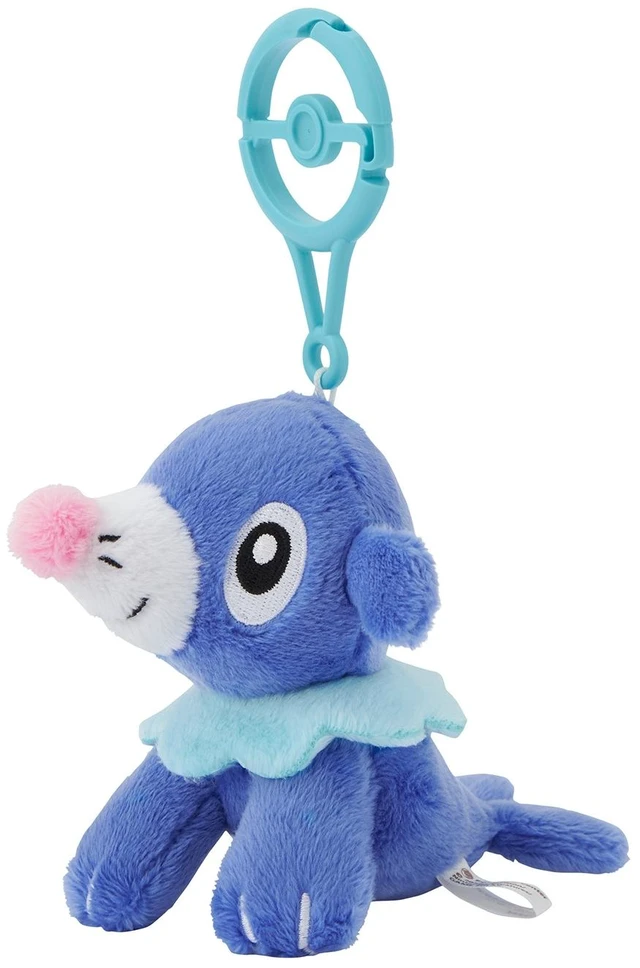 Main image of Japan Pokemon Popplio with Carabiner Plush US Import Fees Included