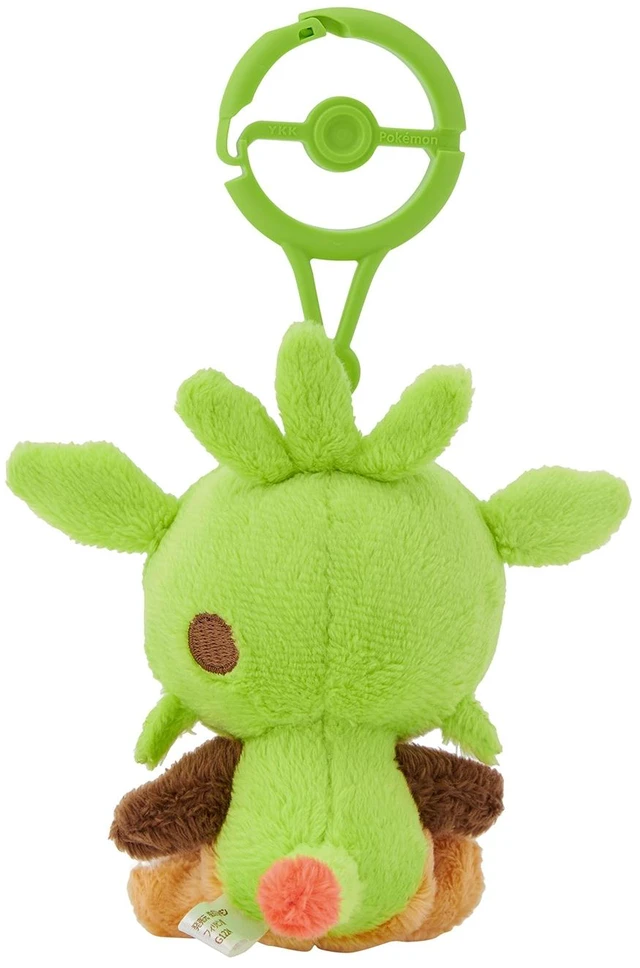 Alt view image 3 of 3 - Japan Pokemon Chespin with Carabiner Plush Keychain US Import Fees Included