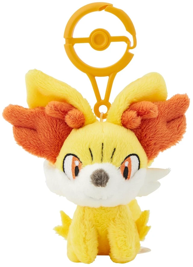 Main image of Japan Pokemon Fennekin with Carabiner Mascot US Import Fees Included