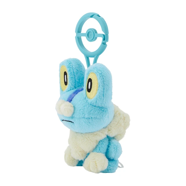 Alt view image 2 of 3 - Japan Pokemon Froakie With Carabiner Plush Keychain US Import Fees Included