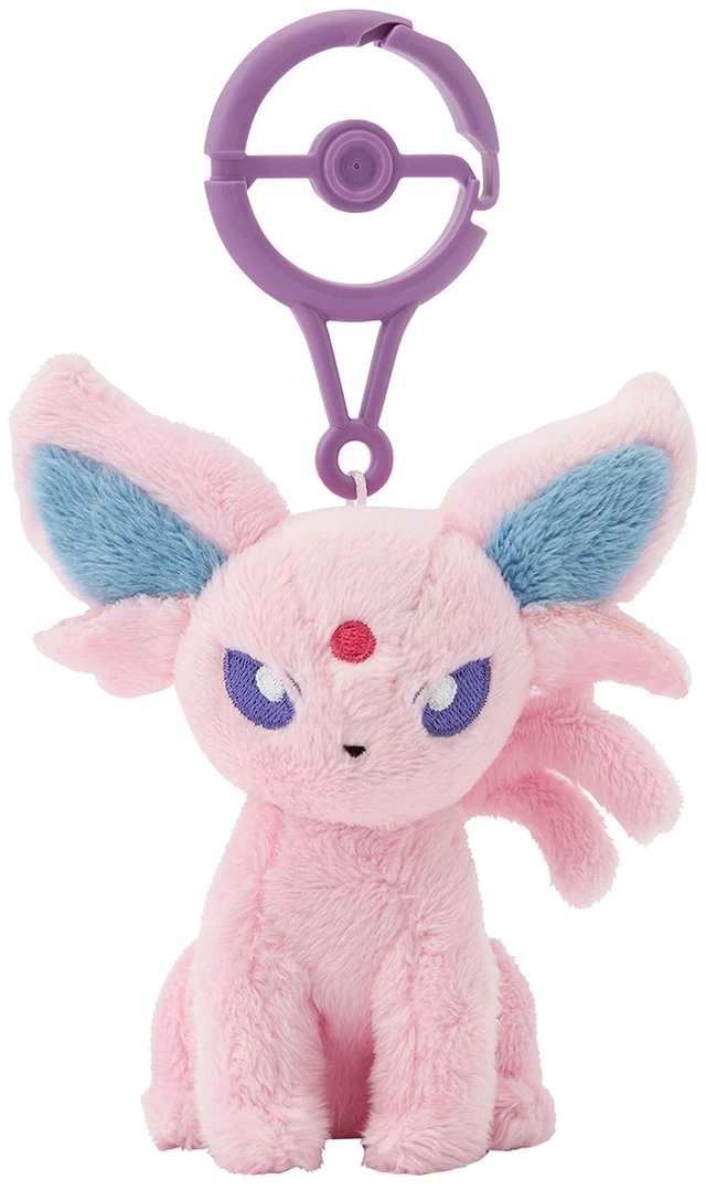 Main image of Espeon Mascot With Carabiner US Import Fees Included