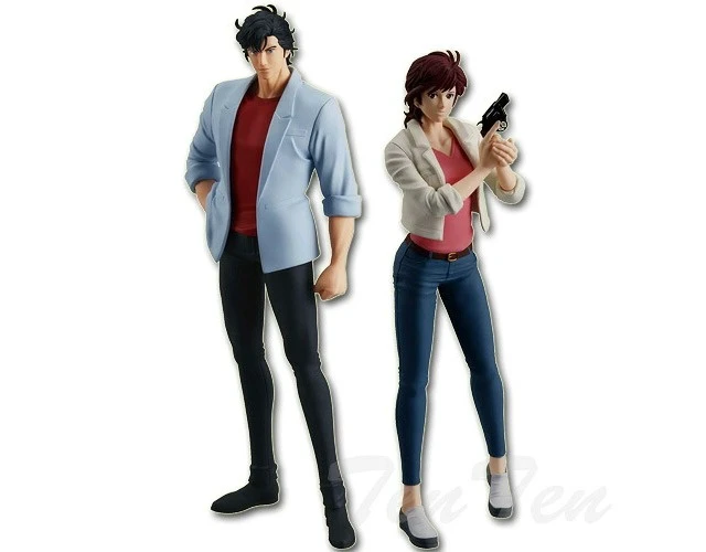 Alt view image 2 of 6 - Japan Banpresto City Hunter the Movie Ryo Saeba & Kaori Makimura Figure