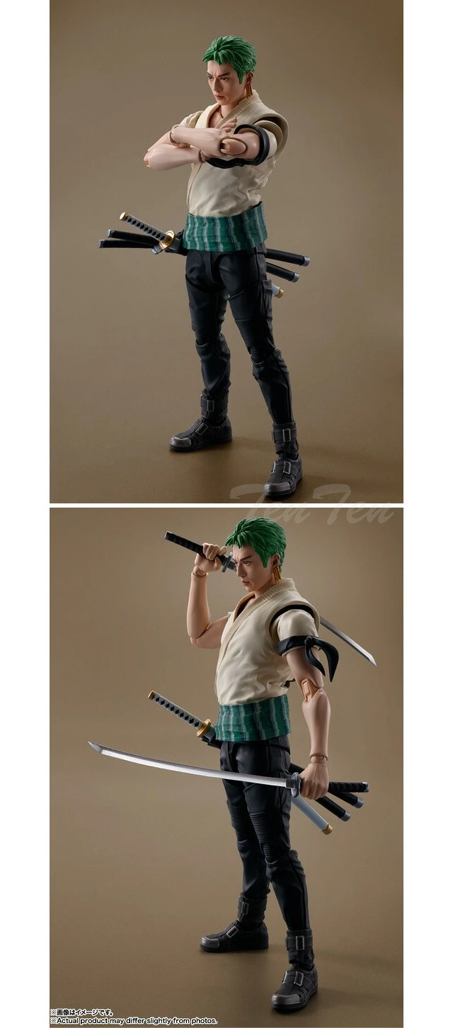 Alt view image 3 of 5 - Japan S.H.Figuarts One Piece Roronoa Zoro Action Figure US DUTY PAID