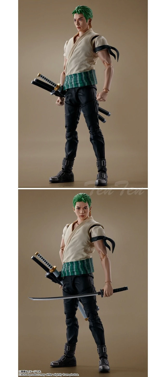 Alt view image 2 of 5 - Japan S.H.Figuarts One Piece Roronoa Zoro Action Figure US DUTY PAID