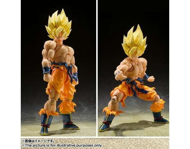 Alt view image 2 of 5 - Japan S.H.Figuarts Dragon Ball Z Super Saiyan Son Goku Action Figure