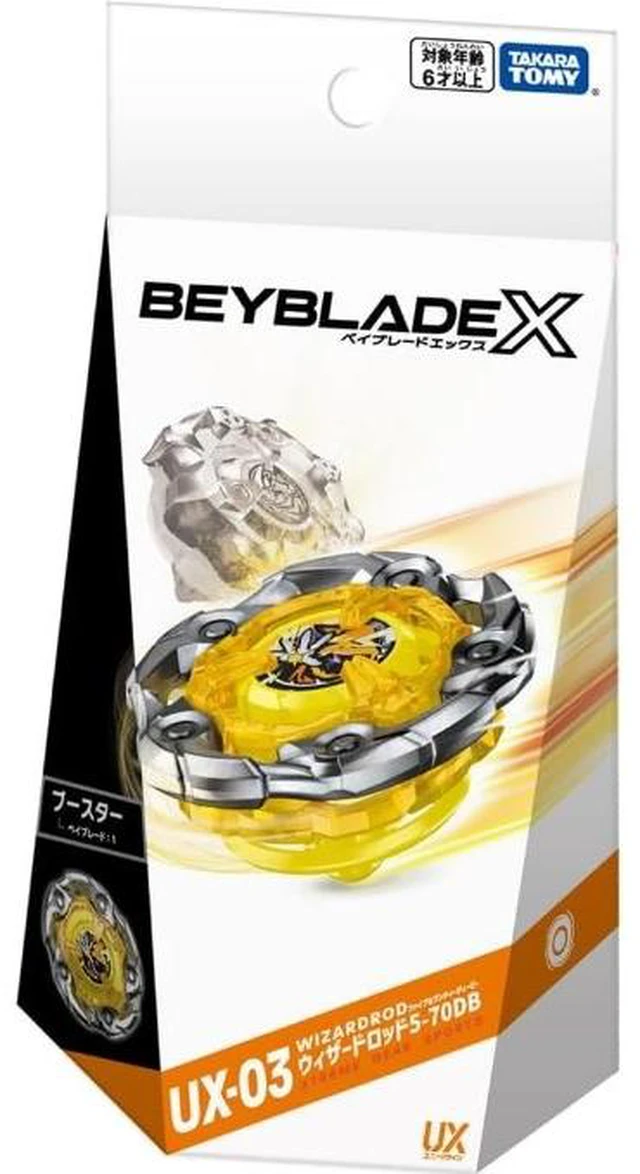 Main image of Japan BEYBLADE X UX-03 Booster Wizard Rod 5-70DB