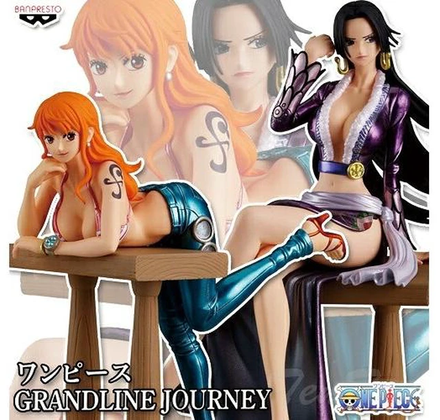 Main image of Japan Banpresto One Piece Nami & Hancock Figure Set of 2 US DUTY PAID