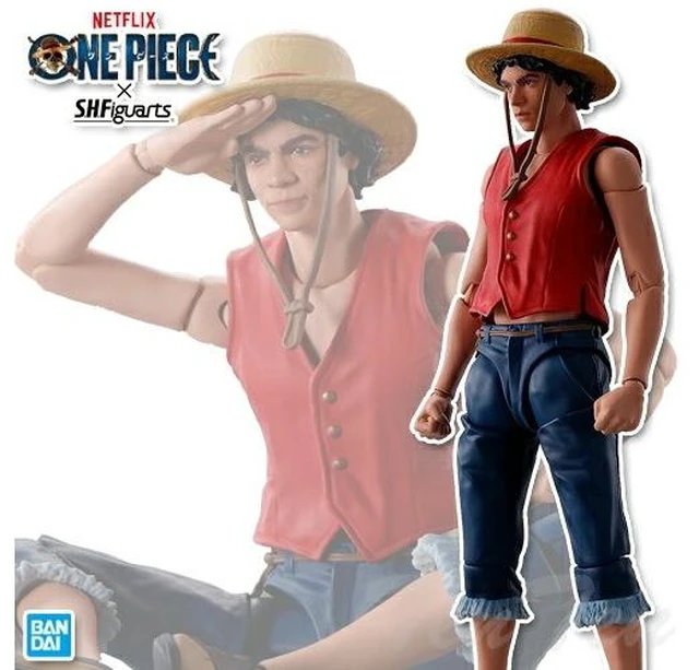 Main image of Japan S.H.Figuarts ONE PIECE (A Netflix Series) Monkey D. Luffy Action Figure
