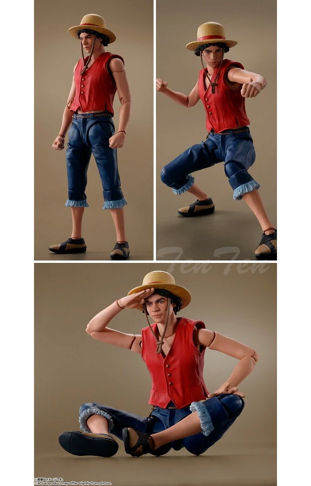 Alt view image 2 of 7 - Japan S.H.Figuarts ONE PIECE (A Netflix Series) Monkey D. Luffy Action Figure