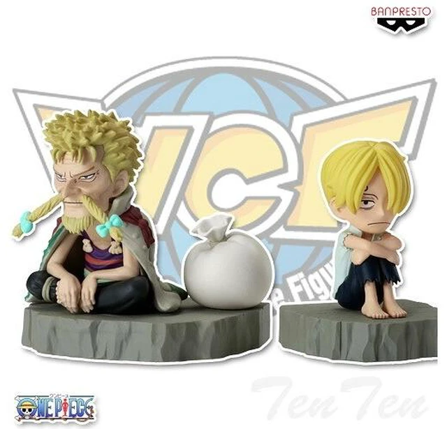 Main image of Japan Banpresto One Piece World Collectable Figure Log Stories Sanji & Zeff