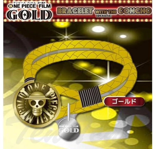 Main image of Japan One Piece Film Gold Bracelet Concho US Import Fees Included