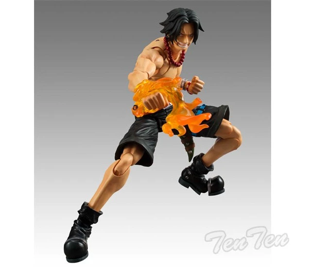 Alt view image 2 of 6 - Japan MegaHouse One Piece Portgas D. Ace Variable Action Heroes Action Figure
