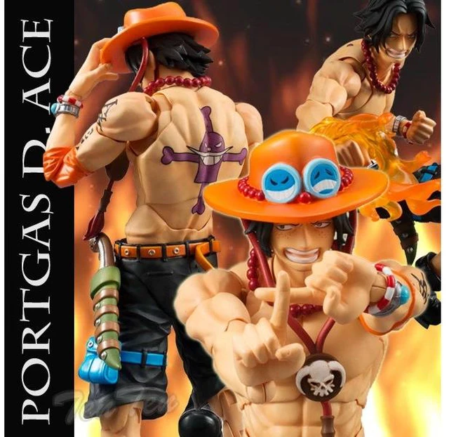 Main image of Japan MegaHouse One Piece Portgas D. Ace Variable Action Heroes Action Figure