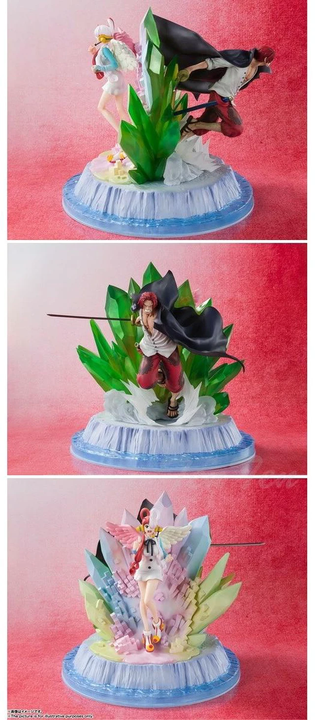 Alt view image 3 of 7 - Figuarts ZERO ONE PIECE FILM RED Shanks & Uta Film Red Ver. Figure US DUTY PAID
