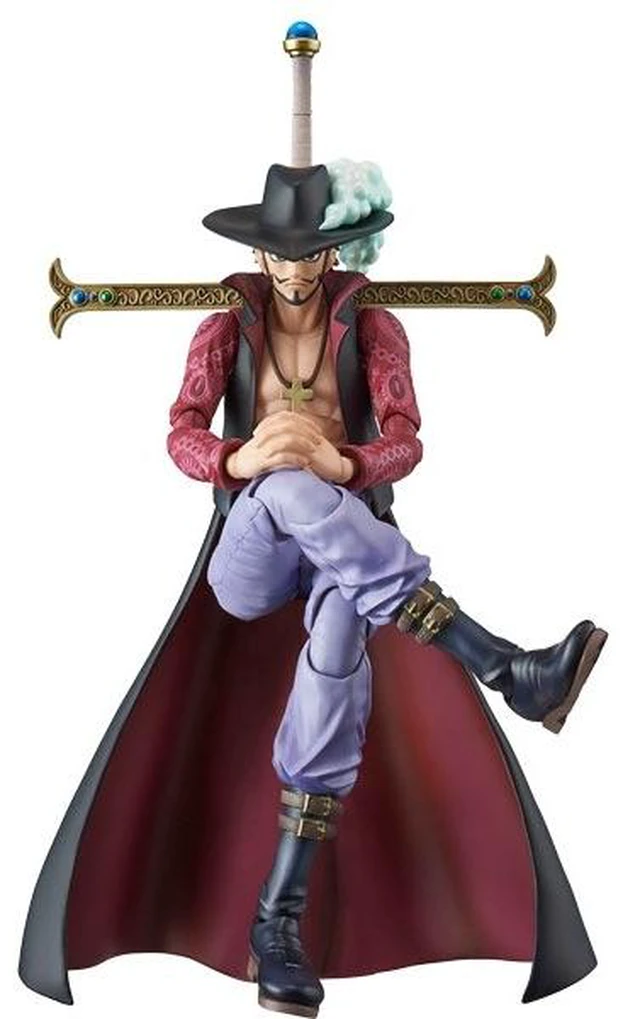 Alt view image 3 of 7 - Japan MegaHouse One Piece Dracule Mihawk Action Figure US DUTY PAID