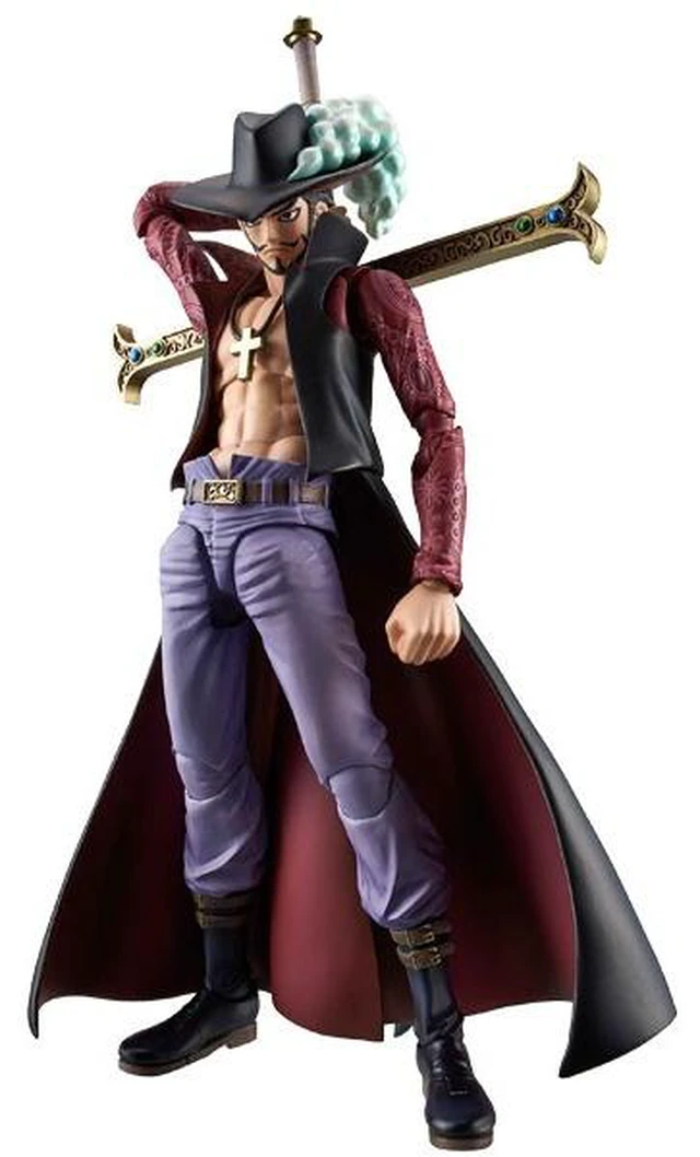 Alt view image 4 of 7 - Japan MegaHouse One Piece Dracule Mihawk Action Figure US DUTY PAID