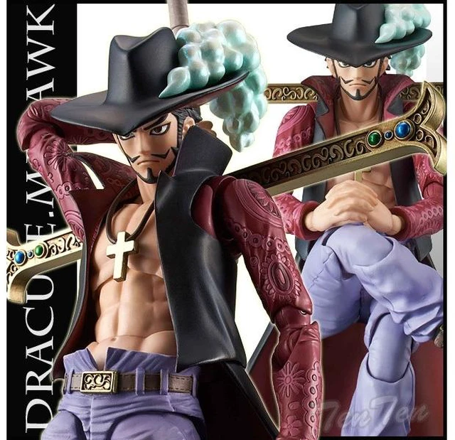 Main image of Japan MegaHouse One Piece Dracule Mihawk Action Figure US DUTY PAID