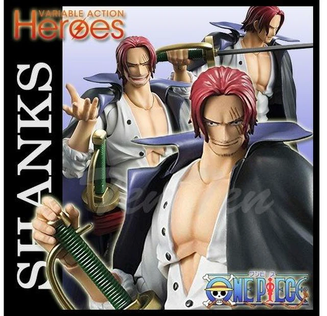 Main image of Japan MegaHouse One Piece Shanks Action Figure US Import Fees Included