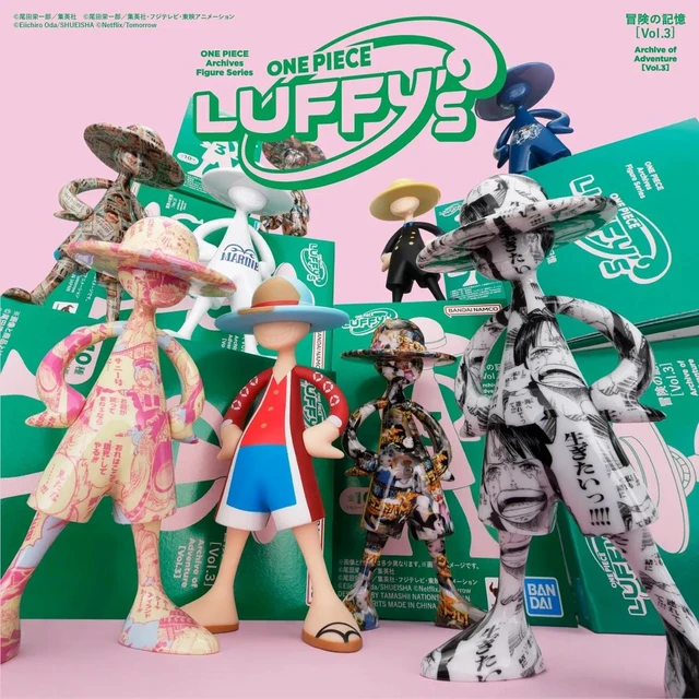 Main image of Japan One Piece LUFFY's Memory of Adventure Vol.3 BOX