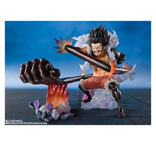 Alt view image 5 of 7 - Japan FiguartsZERO Monkey D. Luffy Gear 4 Snake-Man King Cobra (One Piece)