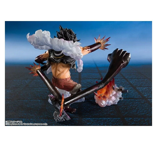 Alt view image 6 of 7 - Japan FiguartsZERO Monkey D. Luffy Gear 4 Snake-Man King Cobra (One Piece)
