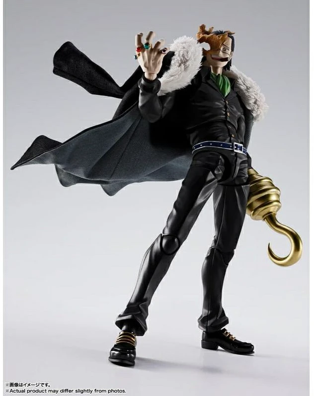 Alt view image 7 of 7 - Japan S.H.Figuarts One Piece Sir Crocodile Marineford Complete Figure
