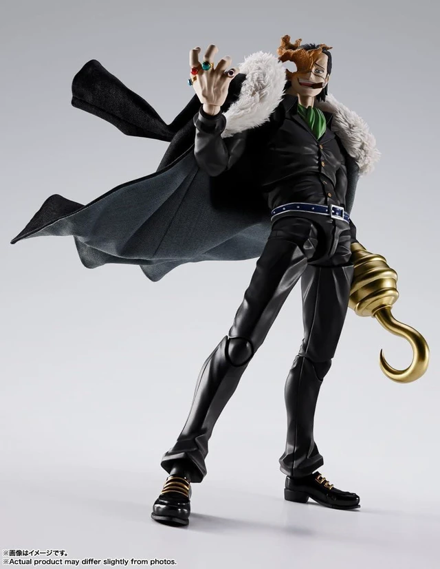 Alt view image 5 of 5 - S.H.Figuarts ONE PIECE Sir Crocodile Marineford Summit War Action Figure