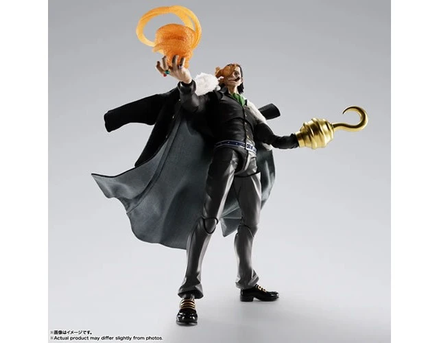 Alt view image 2 of 6 - S.H.Figuarts ONE PIECE Sir Crocodile Marineford Summit Battle Figure