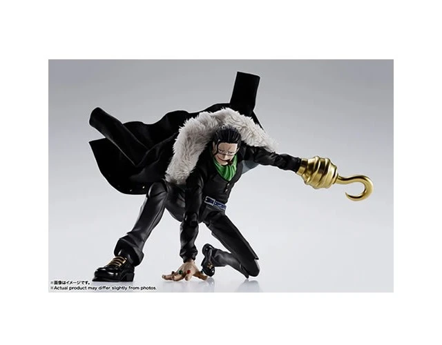 Alt view image 3 of 6 - S.H.Figuarts ONE PIECE Sir Crocodile Marineford Summit Battle Figure