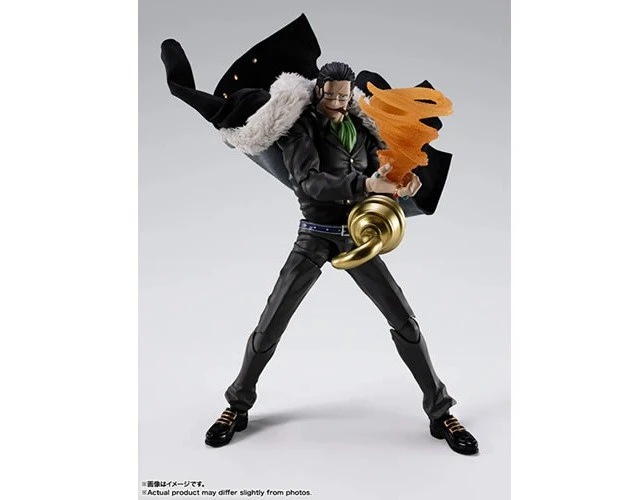 Alt view image 5 of 6 - S.H.Figuarts ONE PIECE Sir Crocodile Marineford Summit Battle Figure