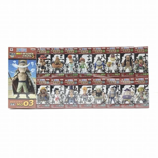 Main image of World Collectable Figure One Piece Edward Newgate Set of 17 US DUTY PAID