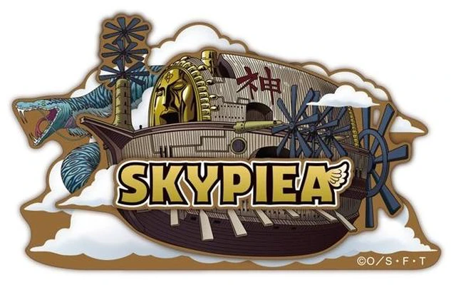 Main image of Movic ONE PIECE Souvenir Skypiea Arc Magnet US Import Fees Included