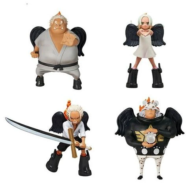 Main image of Ichiban Kuji One Piece Seraphim Egghead Island Mini Figure Set of 4 US DUTY PAID