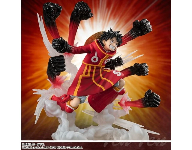 Alt view image 3 of 7 - Figuarts ZERO ONE PIECE Monkey D. Luffy Gomu Gomu no Taka Ju Randa Figure