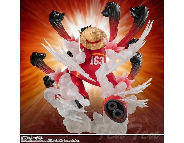 Alt view image 4 of 7 - Figuarts ZERO ONE PIECE Monkey D. Luffy Gomu Gomu no Taka Ju Randa Figure